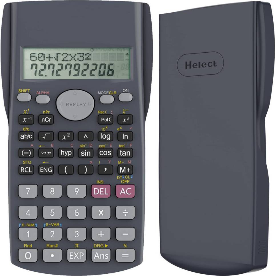 Helect 2-Line Engineering Scientific Calculator