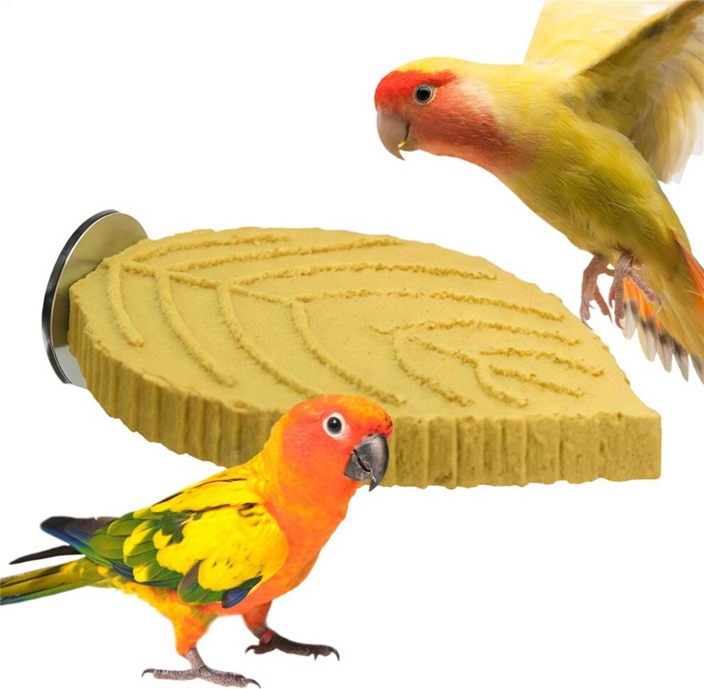 Rowjow Bird Parrot Resin Stand Rack