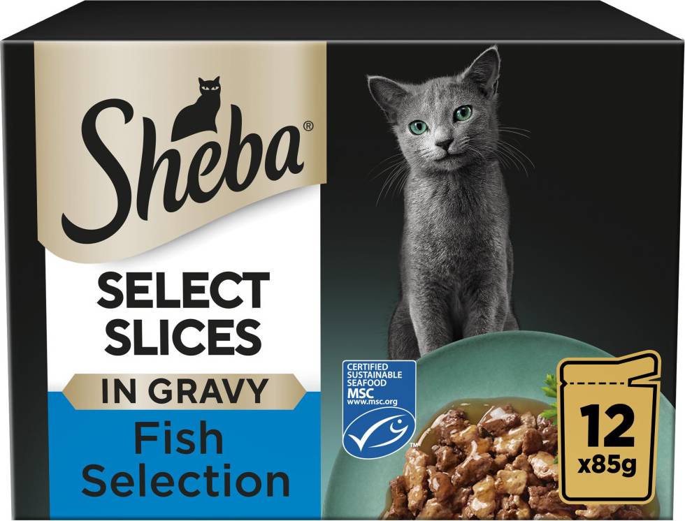 Sheba Select Slices Gravy Fish Collection Fish Collection