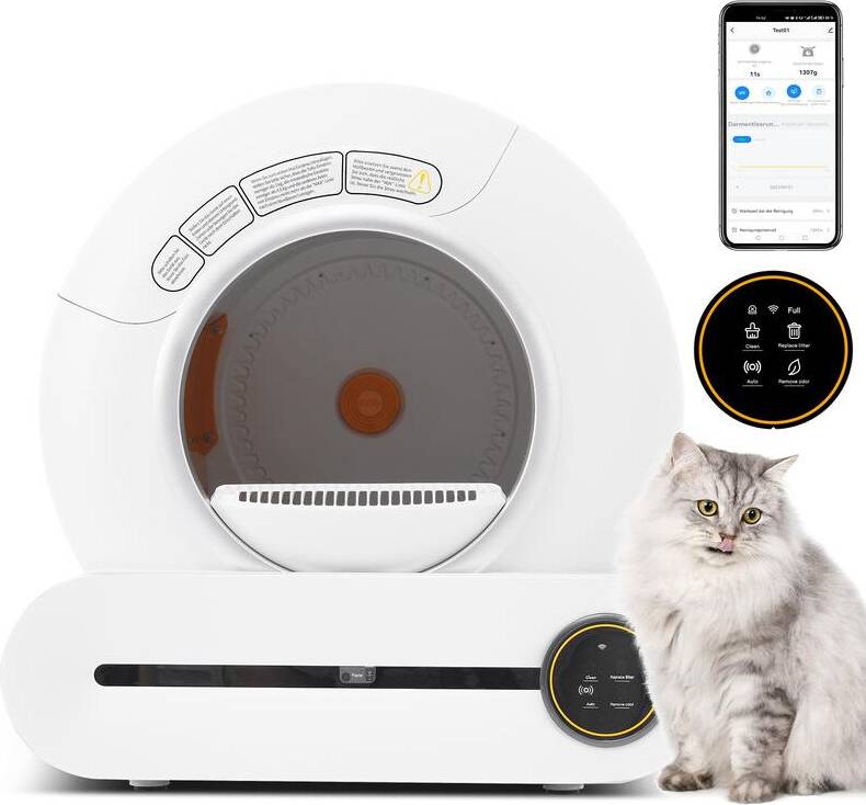 Automatic cat litter box Smart Automatic Cat Litter Box Multi-Safe