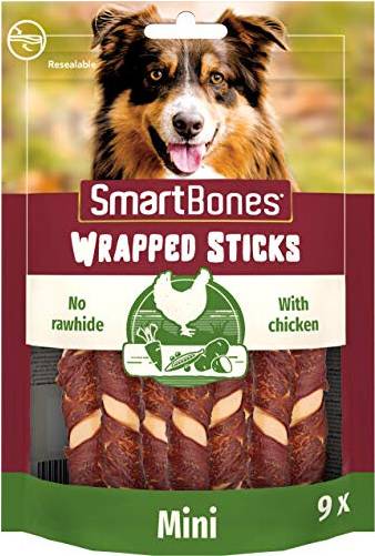 SmartBones 9 Mini Chicken Wrapped Sticks