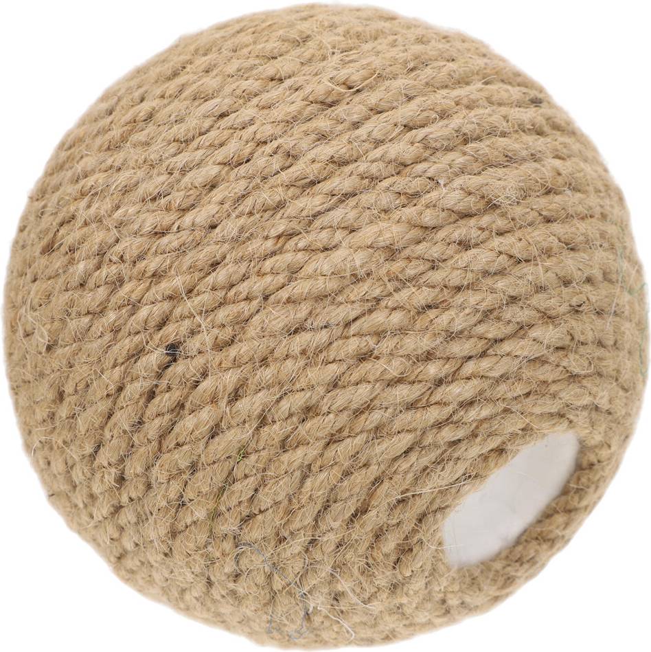 Inoomp 4Pcs Interactive Cat Toy Sisal Rope Ball
