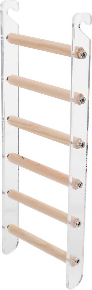 Solustre Bird Cage Ladder Perch Rope Toy