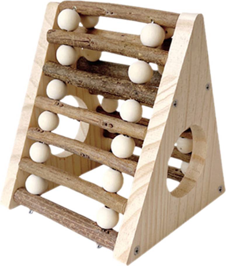 Ohphcall Triangular Bed With Climbing Ladder