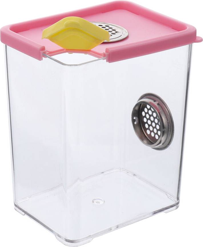 Happyyami 3 Pcs Transparent Pet Box Climbing Container Case
