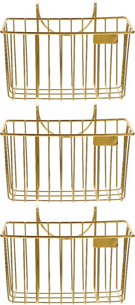 Solustre 3Pcs Large Capacity Golden Rabbit Feeder Rack