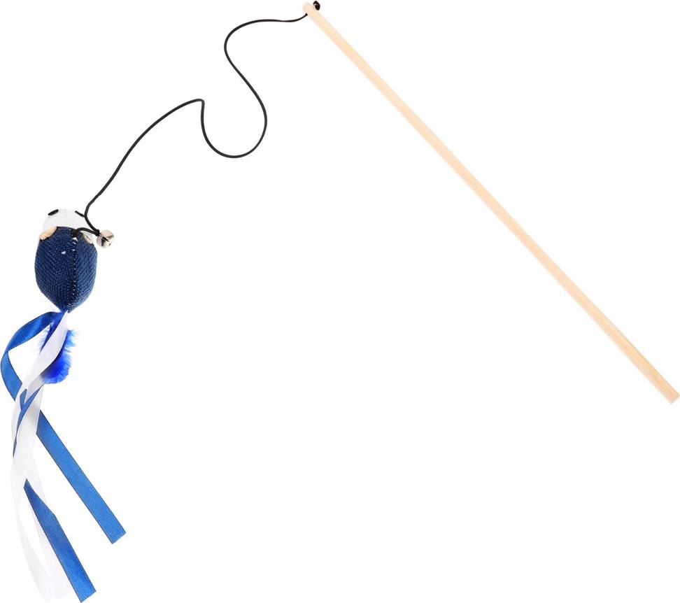 Inoomp 5Pcs Cat Interactive Teaser Plume