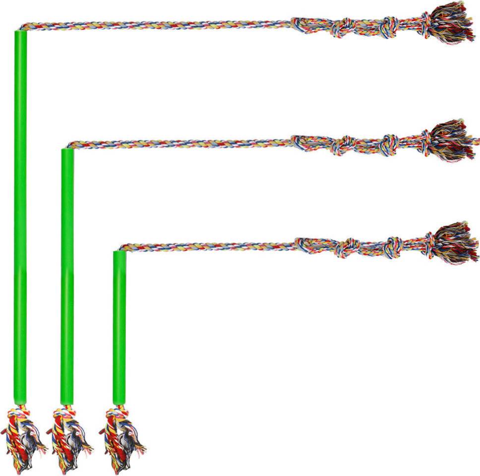 Greenzech Dog Rod Toy Teaser Chewing Rope