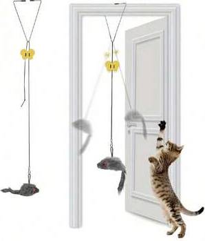 Shein Adjustable Hanging Cat Toy For Interactive Teasing
