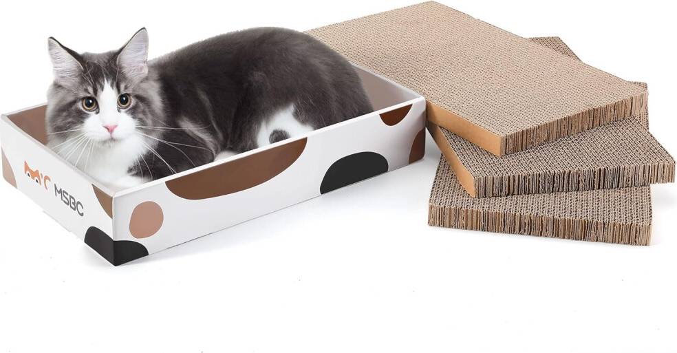 InGenious Concave Design Cat Scratcher Lounge
