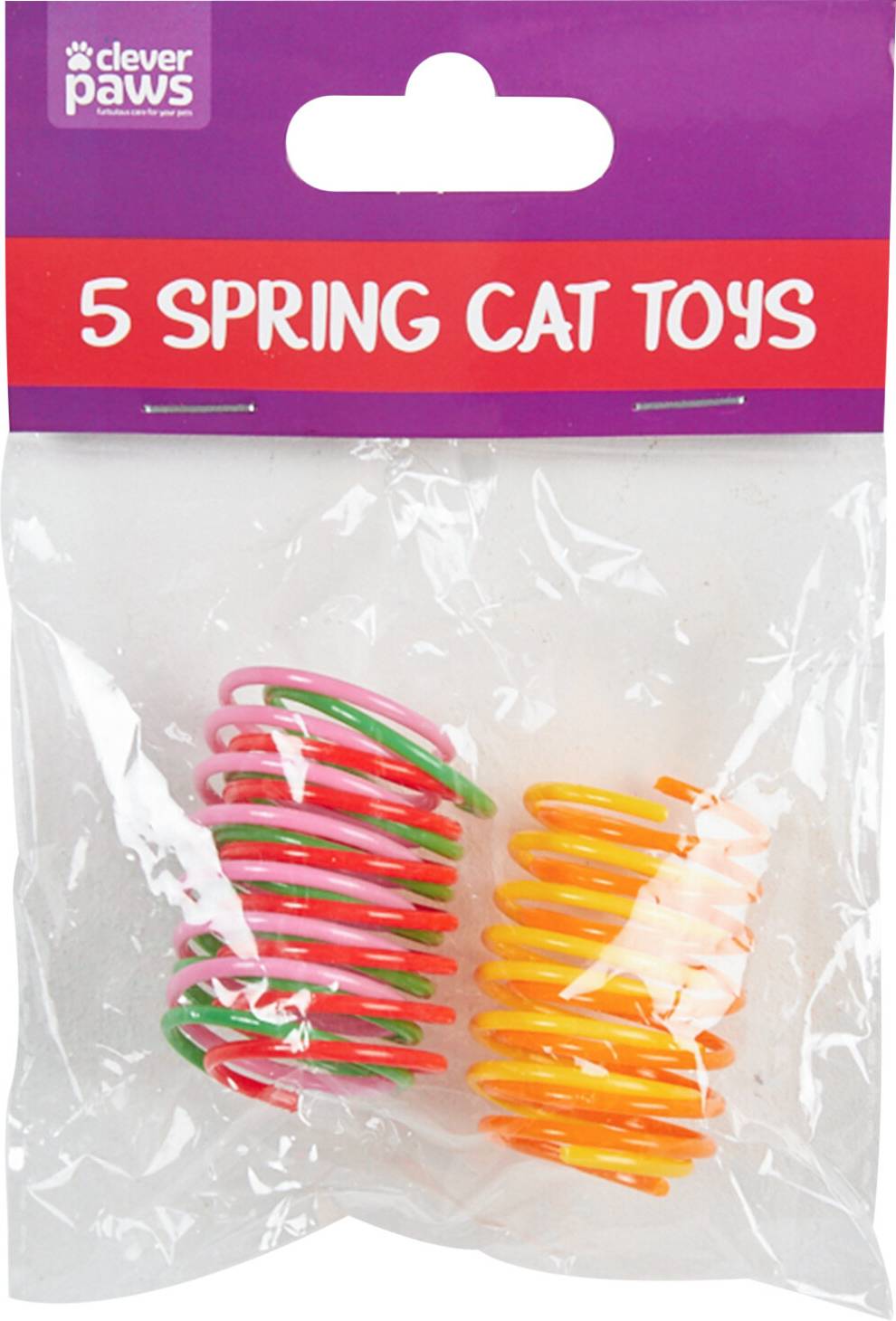 Spring Cat Toy Pack Multicolour