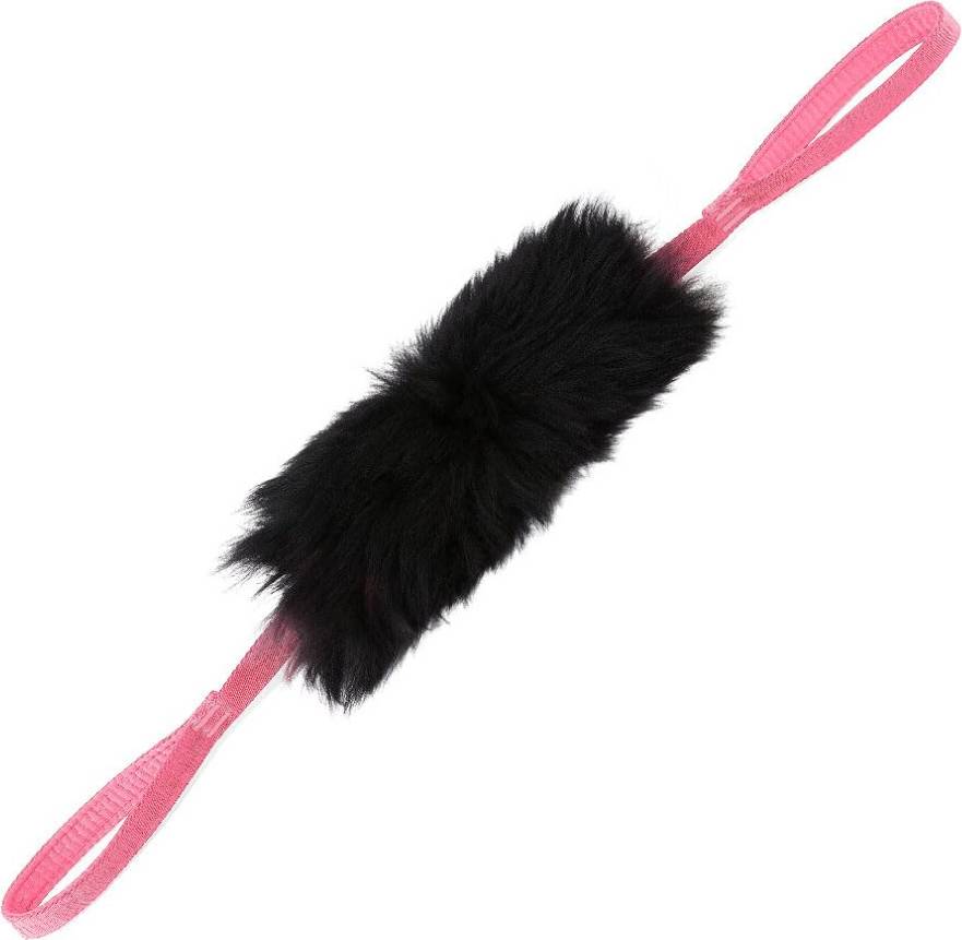 Howgo Dog Rope Toy Double Handle Pink