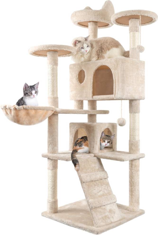Cat Tree 151cm Scratching Post Stable Tower