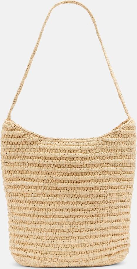 Alma Raffia Shoulder Bag