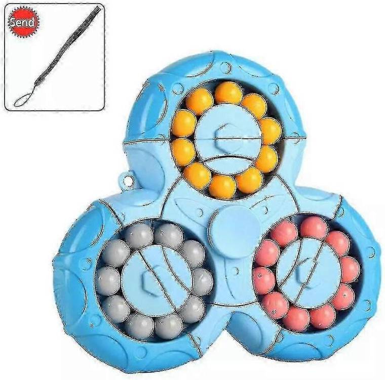 Rotating Magic Bean Spinner Puzzle