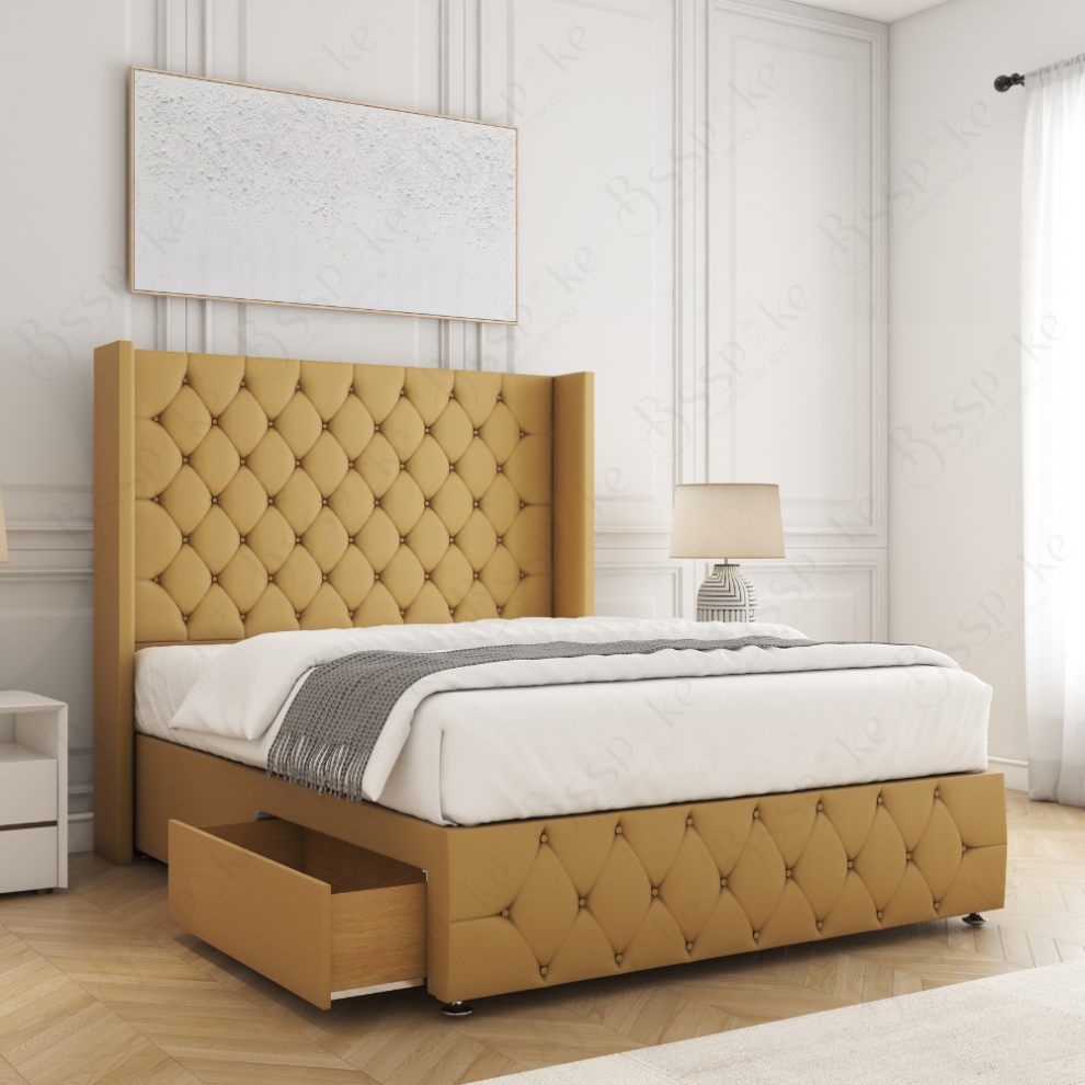 Single beds with mattress included Ruby Divan Double Bed Frame 3ft Single