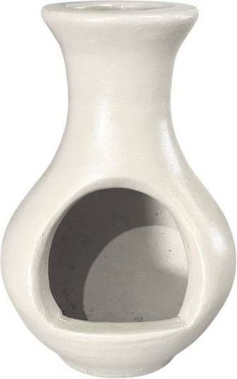 Chiminea At Home Ringo Chiminea Small White Clay