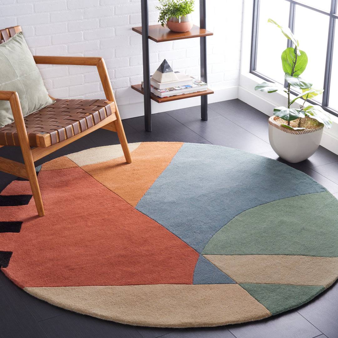 Bloomsbury Market Hand Tufted Area Rug Rodeo Drive Gold