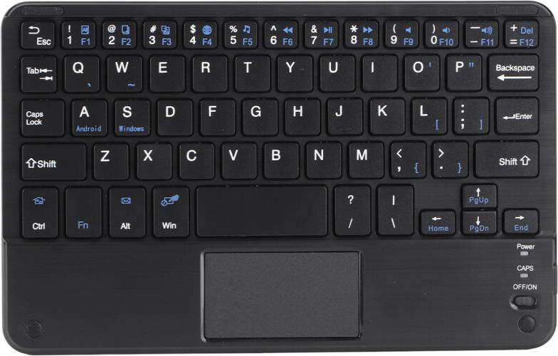 7 Inch Wireless Slim Touchpad Keyboard Scissors
