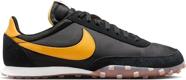 Nike Waffle Racer Sneakers - Sort/Gul