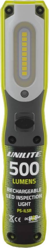 Unilite PS-IL5R LED USB Rechargeable Inspection Torch Light 500 Lumen