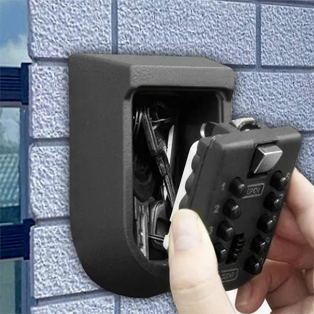 Wall Mounted Key Safe Box 4 Digit Code Lock