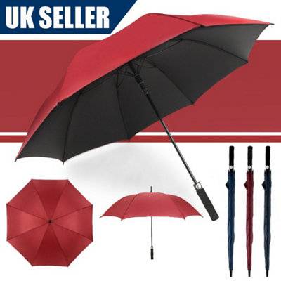 B&Q Random Color Extra Large Automatic Golf Umbrella