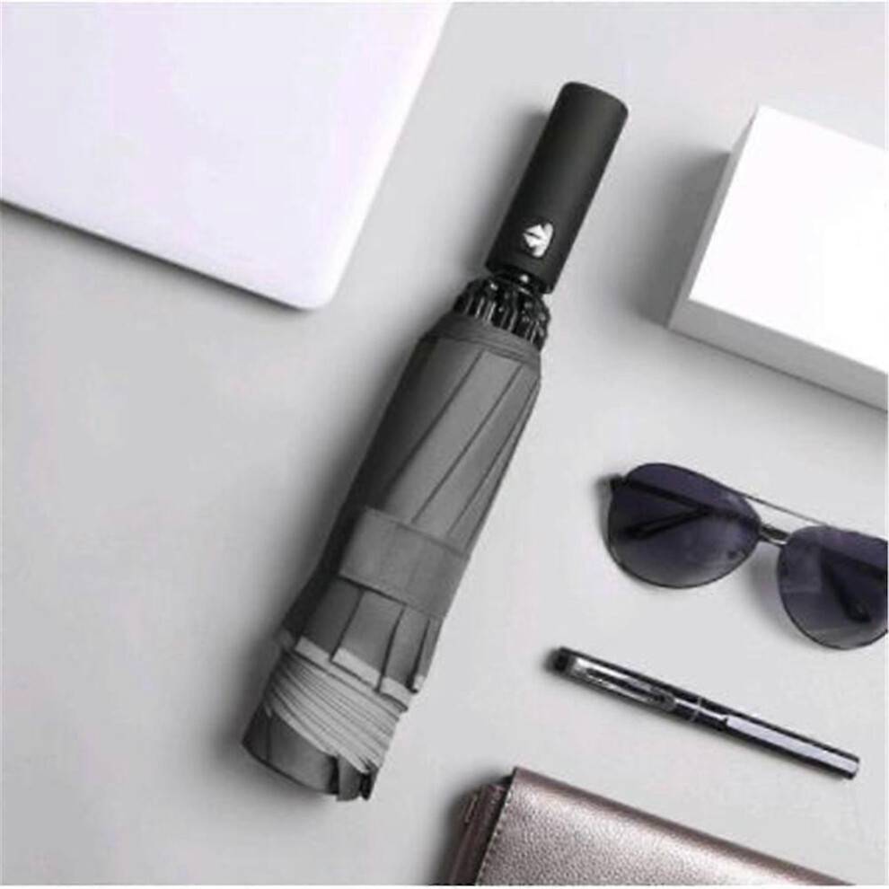 Kikidex 10 Ribs Umbrella Fully Automatic Reflective Reverse Folding Multifunctional Sunshade Rain