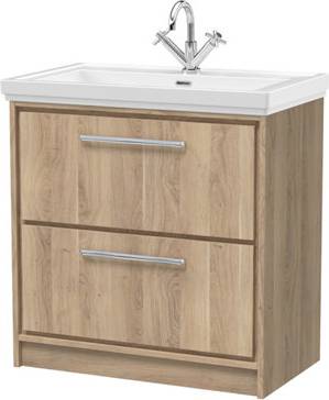 Floor standing vanity units with basin Hudson Reed Lille Floor Standing Vanity Unit