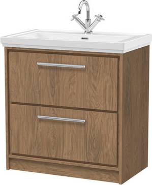Floor standing vanity units with basin Hudson Reed Lille Floor Standing Vanity Unit