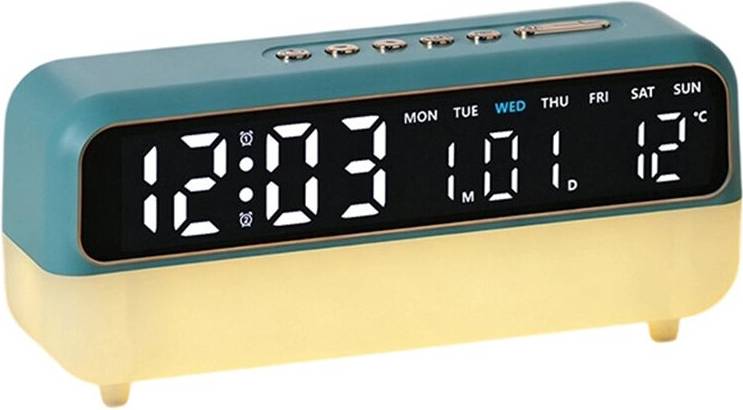 Torribaly LED Digital Alarm Clock with Voice Control