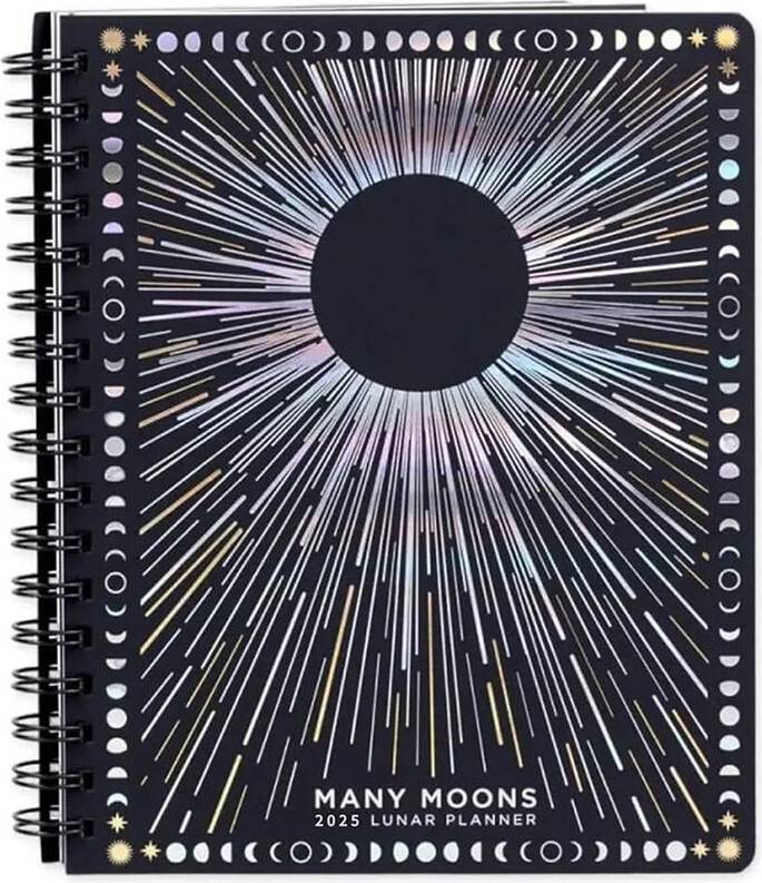 Exogio 2025 Many Moons Lunar Planner Notebook