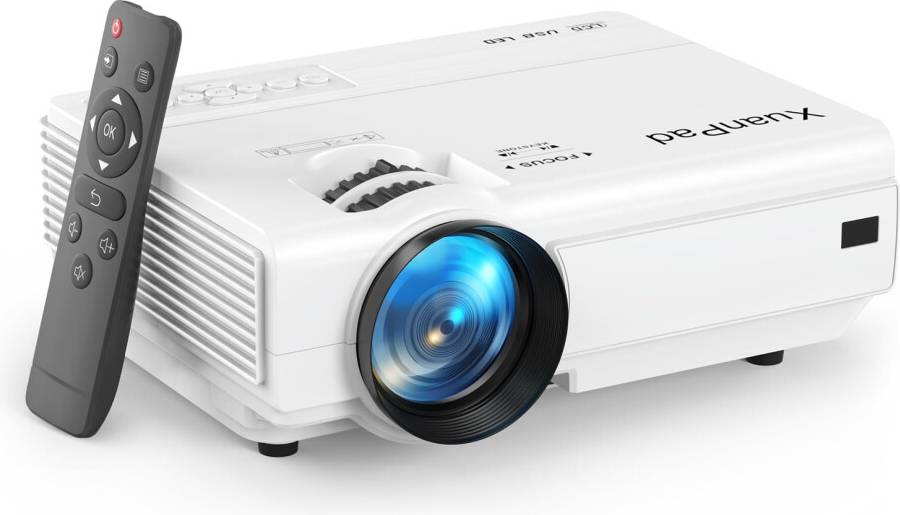 XuanPad Mini Projector Portable Video Home