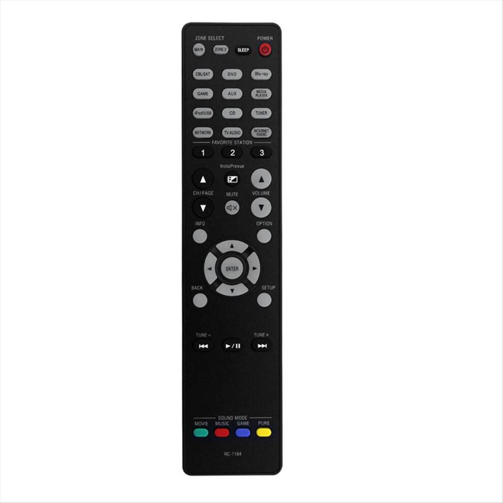 Exogio RC-1184 Remote Control for AV Audio Video Receiver