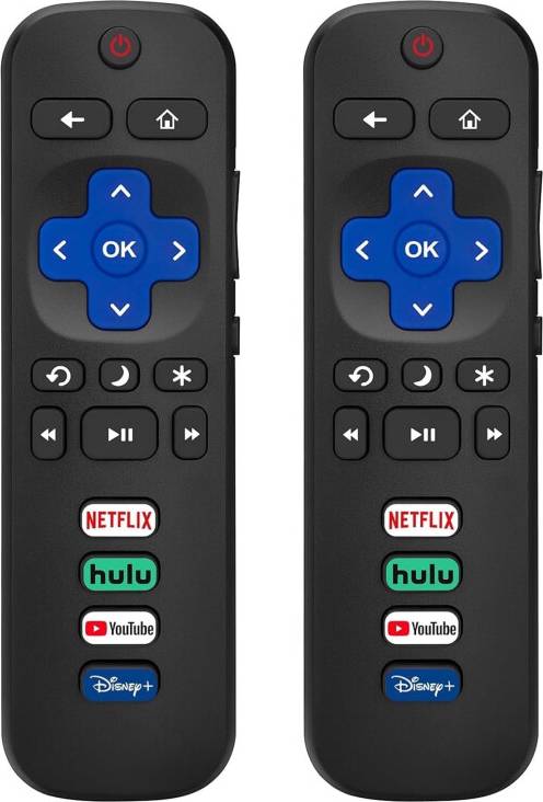 2-Pack Replacement Roku Remote Control