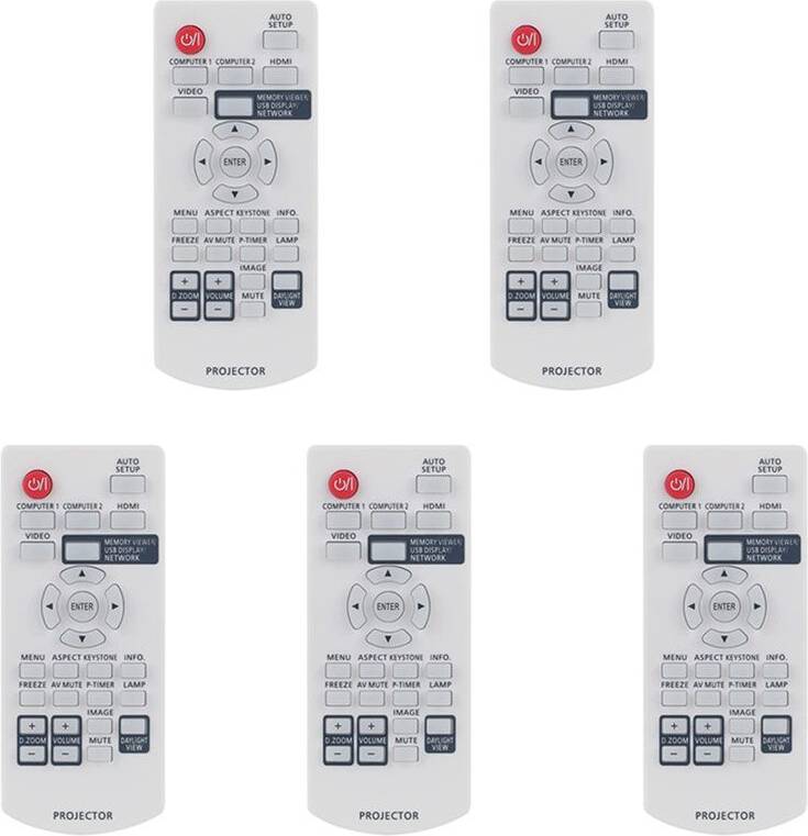 Torribaly Replacement Remote Control for LCD Video Projector