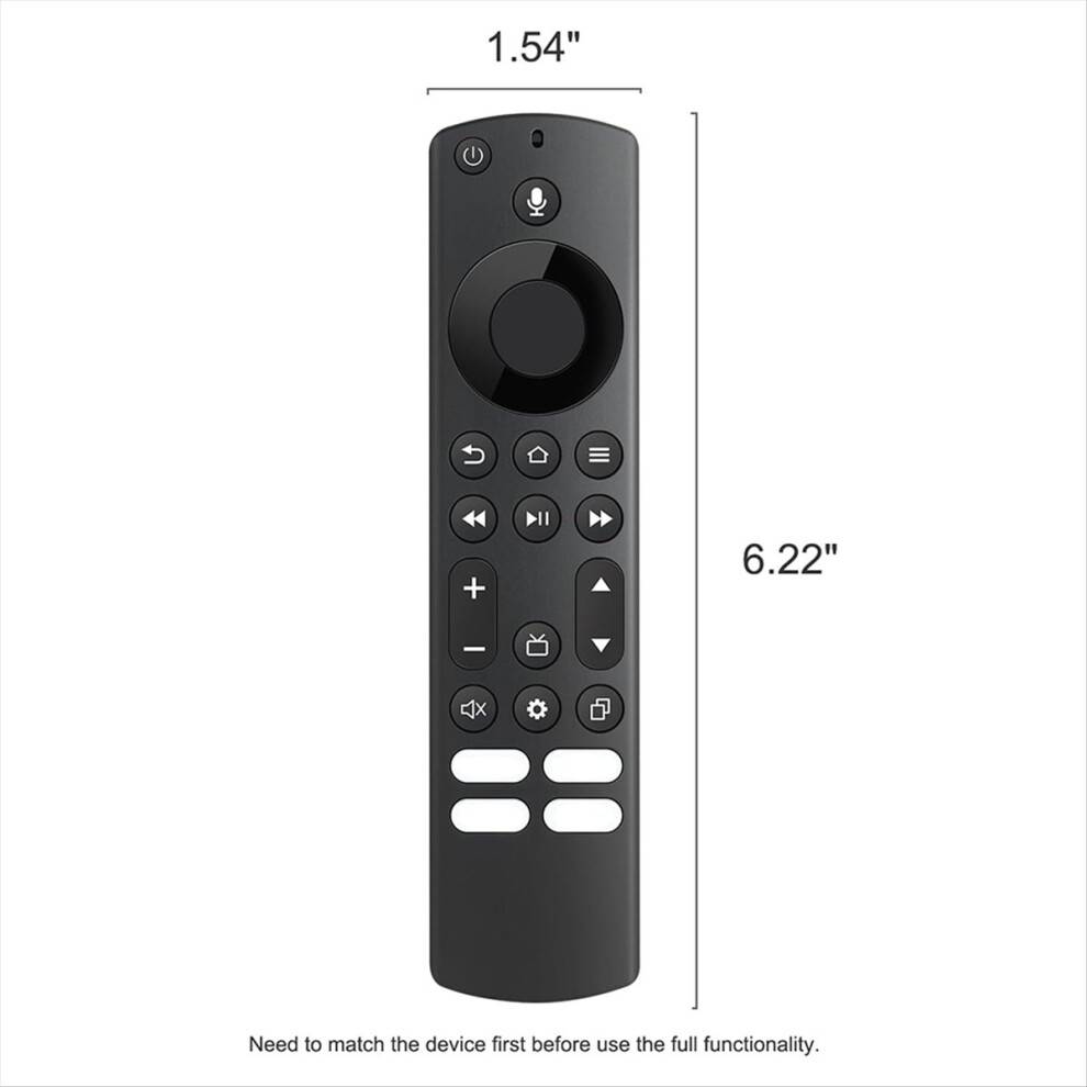 Exogio Replacement Voice Remote Control Smart TV