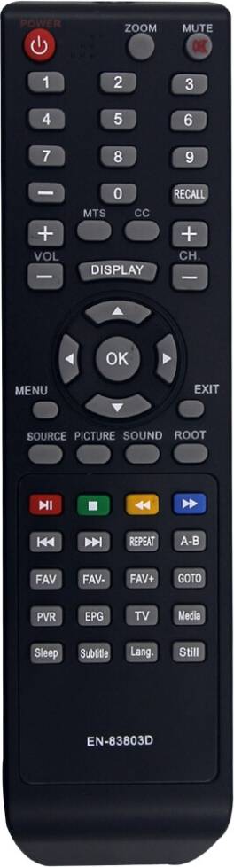 Saudism EN-83803D Replaced Remote Control