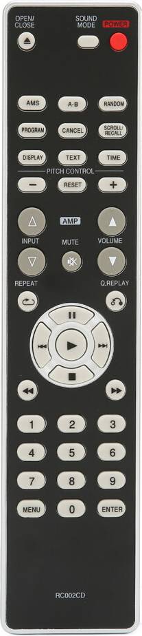 Marantz cd Replacement Remote Control for Marantz CD Player