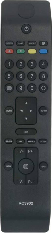 Universal RC3902 TV Remote Control