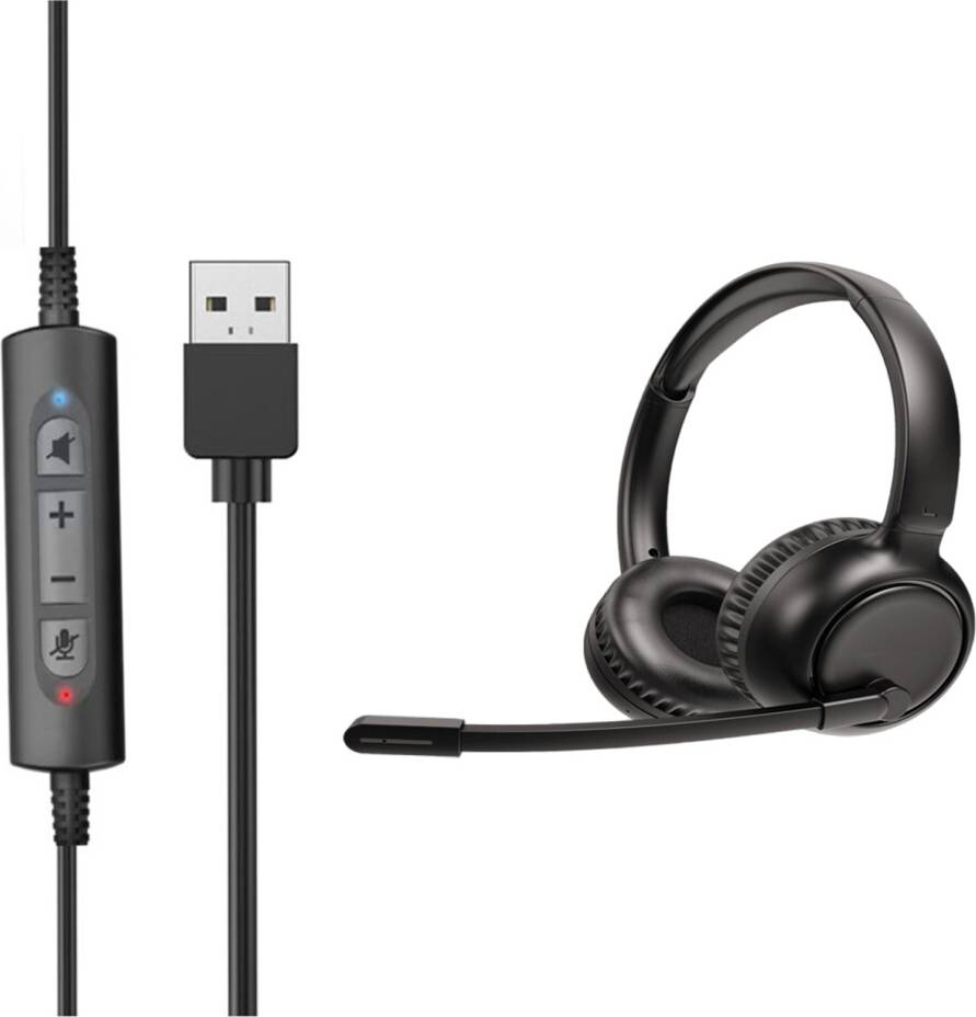 USB Gaming Computer Headset