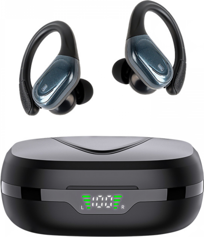 Wireless Bluetooth Earbuds with LED Display