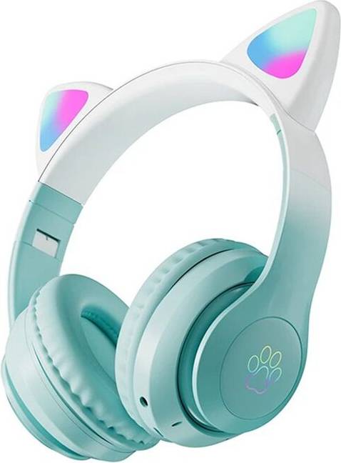 Cute Cat Gradient Wireless Headset
