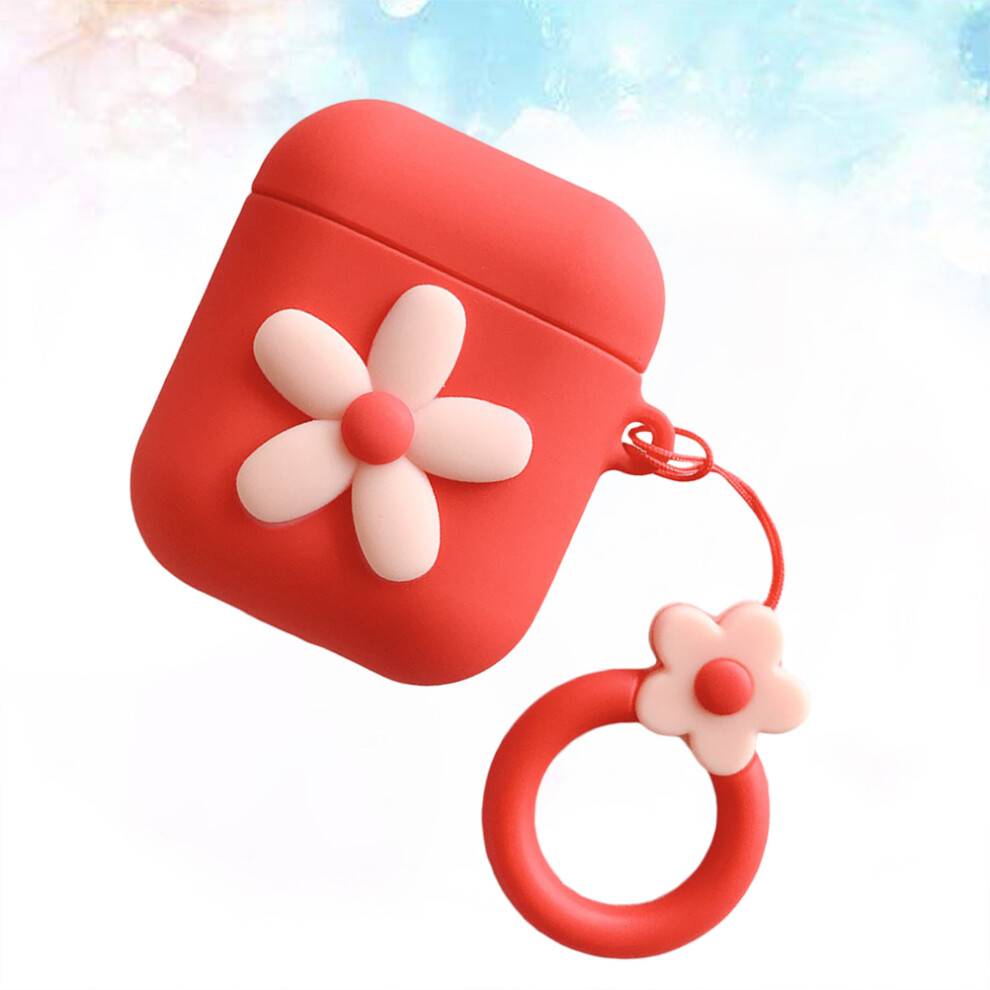 Inoomp Wireless Earphone PVC Case Flower Design