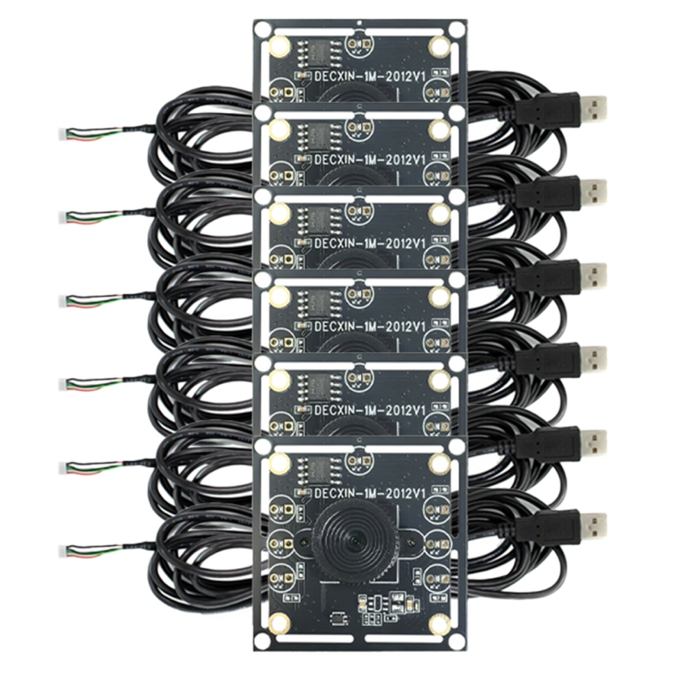 6Pcs 100 Degree Camera Module with 2 Meter Cable