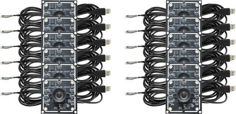 12PCS 100 Degree Camera Module 1MP OV9732