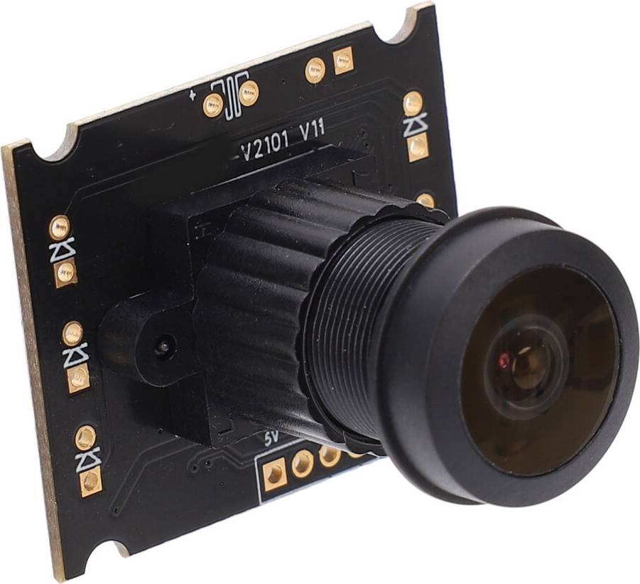 0.3MP Black USB Camera Module 640x480 Wide Angle