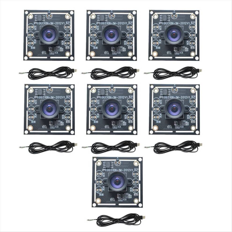 Exogio 7PCS 100 Degree Camera Module 1MP OV9732