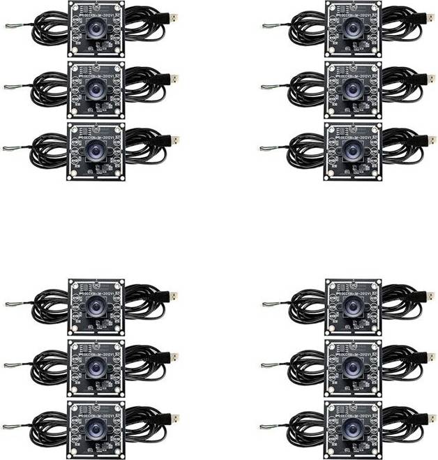 12PCS 100 Degree Camera Module 1MP OV9732