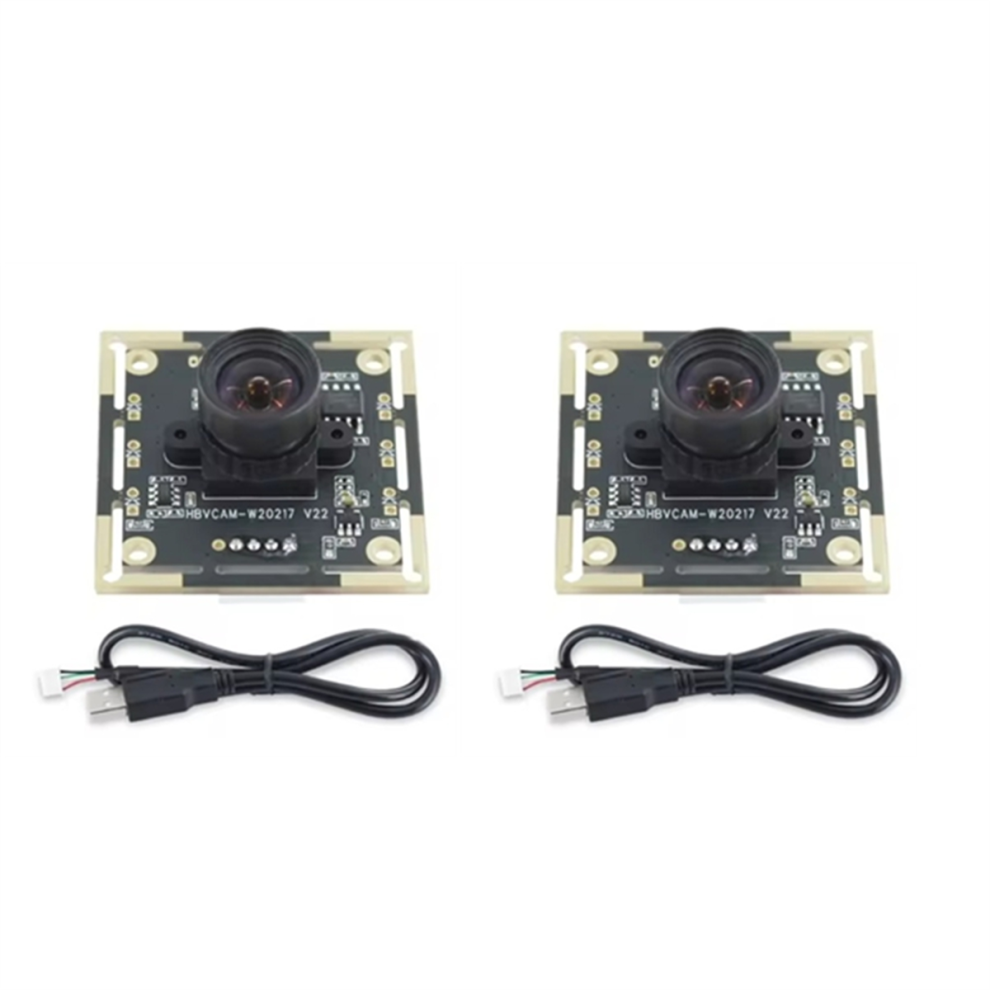 2Pcs Camera Module 100 Degree OV9732 2M Cable 1280